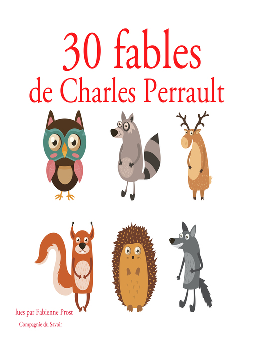 Cover image for 30 fables de Charles Perrault